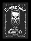 Quadro Retro Barbearia 30x40