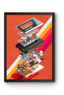 Quadro Retrô Walkman