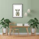 Quadro Rinoceronte Baby - 60x48cm