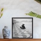 Quadro Rio De Janeiro Antigo - 33x33cm Quadro Rio De Janeiro Antigo - 33x33cm