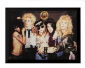 Quadro Rock Banda Guns N' Roses Poster Moldurado