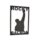 Quadro Rocky Balboa Vazado MDF