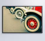 Quadro rodas carros classicos