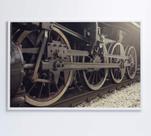 Quadro Rodas Trem
