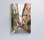 Quadro Rua Estreita na Itália