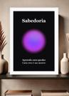 Quadro Sabedoria/Erro/Aprendizado com Vidro e Moldura Branca Tamanho:21cm x 30cm (A4) Quadro Sabedoria/Erro/Aprendizado com Vidro e Moldura Branca Tamanho:21cm x 30cm (A4)
