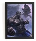 Quadro Sagat Vs Akuma Game Arte Street Fighter