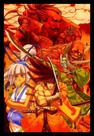Quadro Samurai Shodown Game Arte Moldura 42x29cm