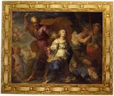 Quadro Santa Dymphna Ou Dimpina, Mod.02 Tam.30x25cm. Angelus