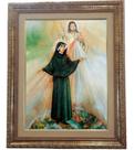 Quadro Santa Faustina Kowalska, Mod. 03, 53x43cm. Angelus