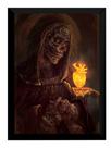 Quadro Santa Morte Arte Decoração Estúdio Tatuagem