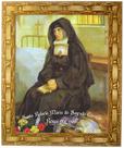 Quadro Santa Rafaela Maria Sag Cor, Mod 01, 30x25cm. Angelus