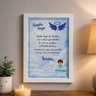 Quadro Santo Anjo do Senhor Menino Azul: Proteção Divina!