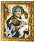 Quadro Santo Antônio de Pádua, Mod. 01, Tam.30x25cm. Angelus Quadro Santo Antônio de Pádua, Mod. 01, Tam.30x25cm. Angelus