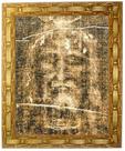 Quadro Santo Sudário de Turin, Mod. 01, Tam.30x25cm. Angelus