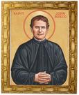 Quadro São João Bosco, Ícone, Mod. 04, Tam. 30x25cm Angelus