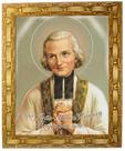Quadro São João Maria Vianney, Mod. 01, Tam. 30x25cm Angelus Quadro São João Maria Vianney, Mod. 01, Tam. 30x25cm Angelus