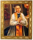 Quadro São João Maria Vianney, Mod. 05, Tam. 30x25cm Angelus