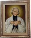 Quadro São João Maria Vianney, Mod. 06, Tam. 53x43cm Angelus