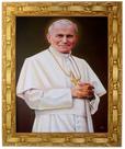 Quadro São João Paulo I I, Mod. 06, Tam.30x25cm. Angelus
