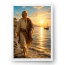 Quadro São Pedro e o Mar da Galileia 30x42cm
