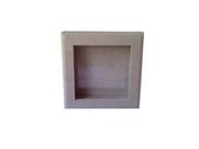 Quadro Scrapbook 12x12 com Vidro Mdf 6mm Madeira