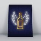 Quadro sem moldura Alcool 25 M2