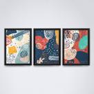 Quadro sem moldura Backgrounds Abstratos 11