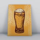Quadro sem moldura Cerveja 13 M2 Quadro sem moldura Cerveja 13 M2