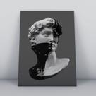 Quadro sem moldura Escultura Hipster 14