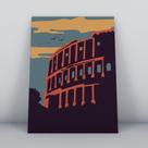Quadro sem moldura Maravilhas Do Mundo 03