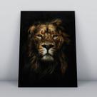 Quadro sem molduracavalo preto