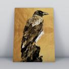 Quadro sem moldurapassarinho dourado Quadro sem moldurapassarinho dourado