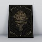 Quadro sem moldurapedras nas mãos Quadro sem moldurapedras nas mãos