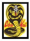 Quadro Serie Cobra Kai Retro Vintage Decorativo 42x29cm Quadro Serie Cobra Kai Retro Vintage Decorativo 42x29cm