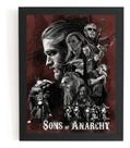 Quadro Serie Sons Of Anarchy Arte Moto Poster Moldurado Quadro Serie Sons Of Anarchy Arte Moto Poster Moldurado