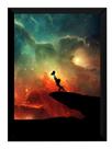 Quadro Simba Rafiki Arte O Rei Leão Poster Moldurado