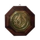 Quadro Símbolo Da Maçonaria Placa Decorativa 18cm
