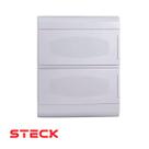 Quadro sob ouro box 24 din porta opaca steck