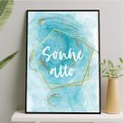 Quadro Sonhe Alto Geométrico 45x34cm Quadro Sonhe Alto Geométrico 45x34cm