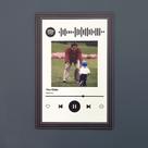 Quadro Spotify Presente Dia Dos Pais Em Mdf 20x30cm