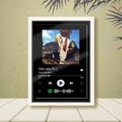 Quadro Spotify Racionais -vida Loka Personalizado Interativo 20x30cm