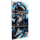 Quadro Star Wars Pintura Darth Vader Decorativo Sala Kit