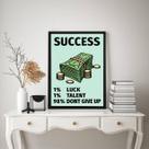 Quadro Sucesso Sr. Monopoly 45x34cm