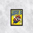 Quadro Super Mario Bros 45x34cm - com vidro