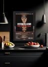 Quadro System Of A Down Mezmerize (Colored) Com Vidro Tamanho:21cm x 30cm (A4)