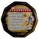 Quadro Tampa de Barril em Madeira Rústica - Os 10 Mandamentos do Aposentado