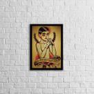 Quadro Tatoo All Pain No Gain 45x34cm - com vidro