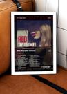 Quadro Taylor Swif Red(Ka D C/ Vidro e Moldura Tam:A4 Quadro Taylor Swif Red(Ka D C/ Vidro e Moldura Tam:A4
