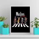 Quadro The Masters Of Rock 24x18cm - com vidro